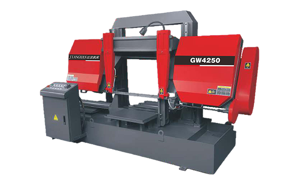 双清GW4250双柱龙门卧式带锯床